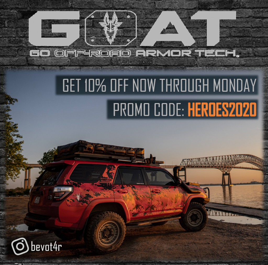 GOAT Truck Armor Memorial Day Sale | Dealkrawler